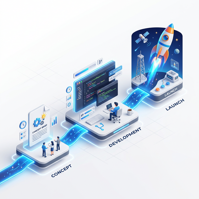 Unser Entwicklungsprozess