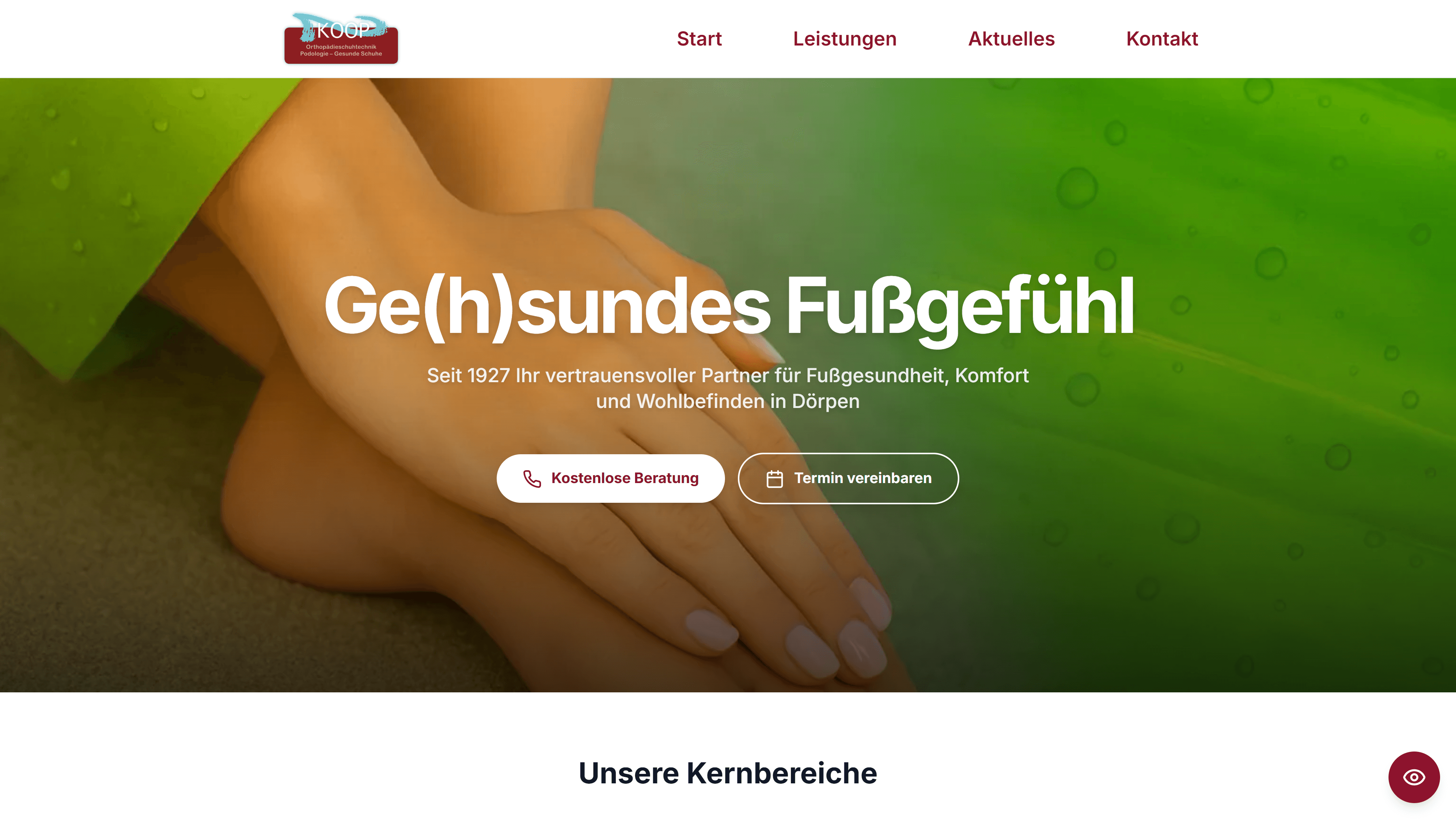Orthopädie Koop Desktop Version